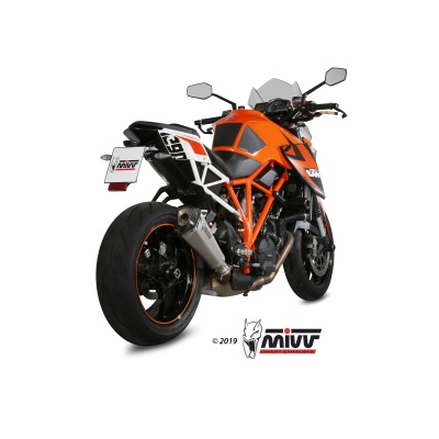 Mivv Slip-On Delta Race St. Steel KTM 1290 Superduke 2014-19