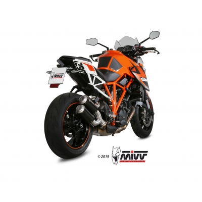 Mivv 2 Slip-On Mk3 black KTM 1290 Superduke 2014-19