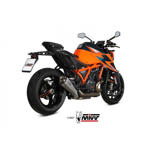 Mivv Slip-On Delta Race St. Steel KTM 1290 Superduke 2020-23