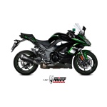 Mivv Slip-On Delta Race Black Kawasaki Ninja 1000 SX / Tourer 2020-24