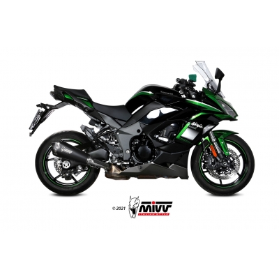 Mivv Slip-On Delta Race black Kawasaki Ninja 1000 SX / Tourer 2020-24