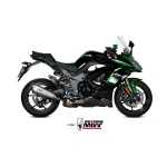 Mivv Slip-On Delta Race St. Steel Kawasaki Ninja 1000 SX / Tourer 2020-24