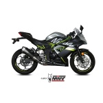 Mivv Slip-On Delta Race Black Kawasaki Ninja 125 / Z125 2019-24