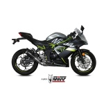 Mivv Slip-On Mk3 Black Kawasaki Ninja 125 / Z125 2019-24