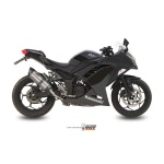 Mivv Slip-On Suono St. Steel con tapa carbono Kawasaki Ninja 300 2013-16 / Z300 2015-16