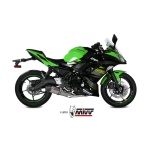 Mivv Full system 2x1 Oval Titan con tapa carbono Kawasaki Ninja 650 / Z650 2017-23