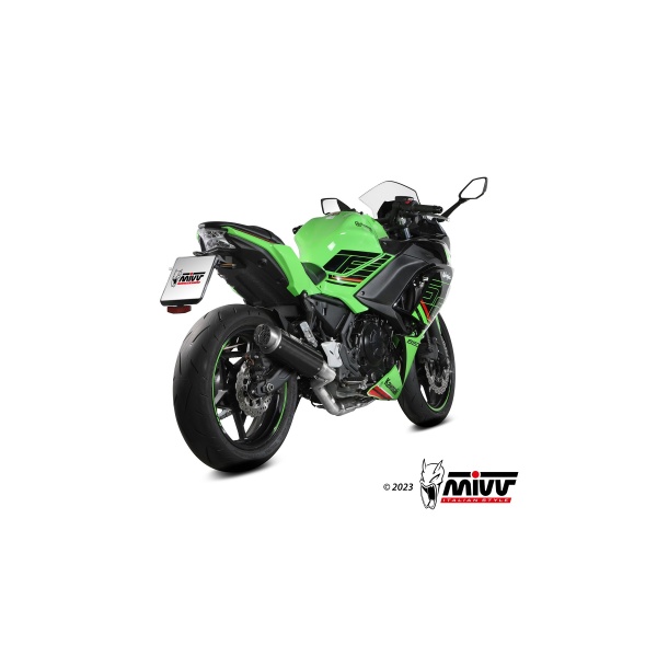 Mivv Full system 2x1 GP Pro carbono Kawasaki Ninja 650 / Z650 2024 (2 sondas lambda)