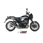 Mivv Slip-On HR-1 POLISHED St. Steel Kawasaki Z900 RS 2018-24