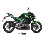 Mivv Slip-On Double Gun Black Kawasaki Z900 2017-19 / Z900 A2 (35 KW / 70 KW) 2017-24