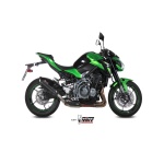 Mivv Slip-On Suono Black con tapa carbono Kawasaki Z900 2017-19 / Z900 A2 (35/70 KW) 2017-24