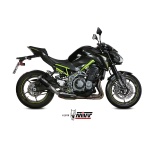 Mivv Slip-On Mk3 Black Kawasaki Z900 2017-23