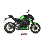 Mivv Slip-On Suono St. Steel con tapa carbono Kawasaki Z900 2020-24