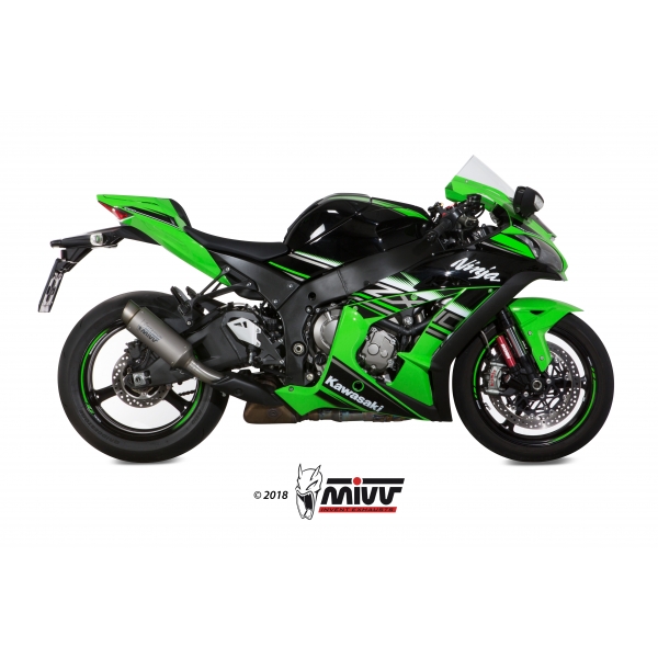 Mivv Slip-On GP Pro Titan Kawasaki ZX-10 R / RR / SE 2016-24