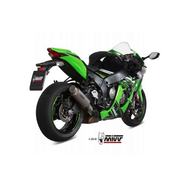 Mivv Slip-On GP Pro Titan Kawasaki ZX-10 R / RR / SE 2016-24