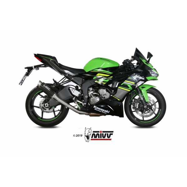 Mivv Tubo no kat (compatible con silenciadores Mivv y Originales) Kawasaki ZX-6 R 636 2019-20