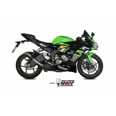 Mivv Slip-On Mk3 carbono Kawasaki ZX-6 R 636 2019-20