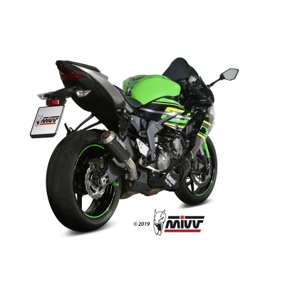 Mivv Slip-On Mk3 carbono Kawasaki ZX-6 R 636 2019-20