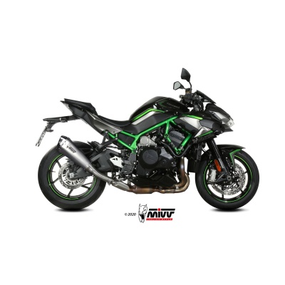 Mivv Slip-On Delta Race St. Steel Kawasaki Z H2 / SE 2020-24