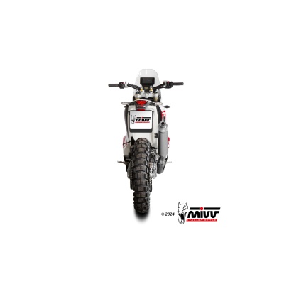 Mivv Slip-On Dakar St. Steel Kove 450 Rally 2022-24