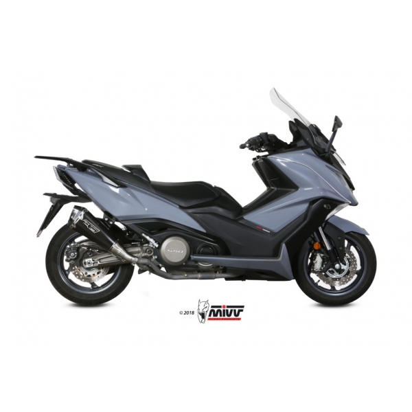 Mivv Slip-On Delta Race St. Steel Kymco AK550 2017-20