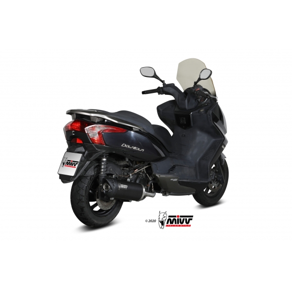 Mivv Full system 1x1 Mover black Kymco Downtown 125 2009-16