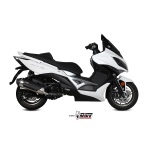 Mivv Full system 1x1 Urban St. Steel Kymco Xciting 400 2013-16