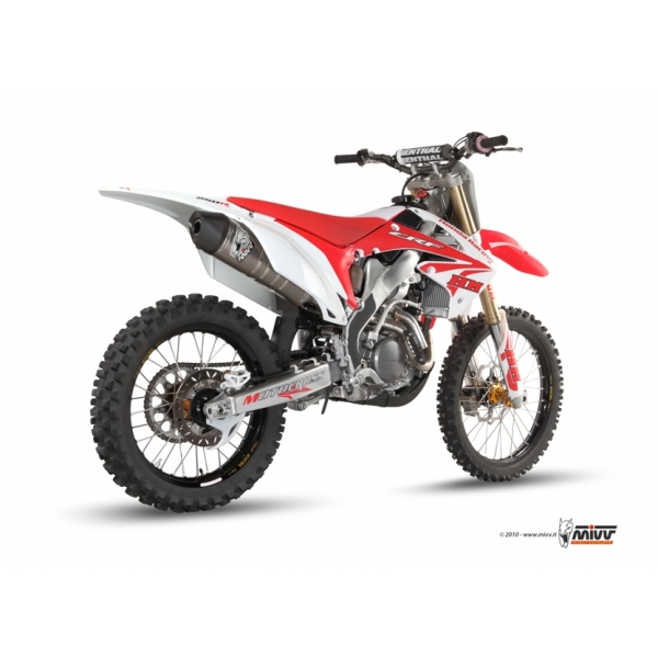 Mivv Full system 1x1 Oval St. Steel Honda CRF 250 2011-12