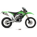 Mivv Full system 1x1 Oval St. Steel Kawasaki KX 450 F 2009-12