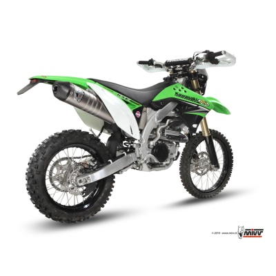 Mivv Full system 1x1 Oval St. Steel Kawasaki KX 450 F 2009-12