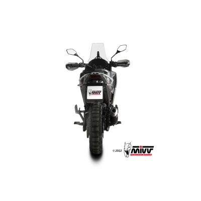 Mivv Slip-On DAKAR Black Moto MORINI X-CAPE 2021-24