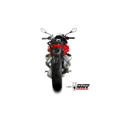 Mivv Slip-On GP Pro carbono Moto Guzzi V100 Mandello 2022-24