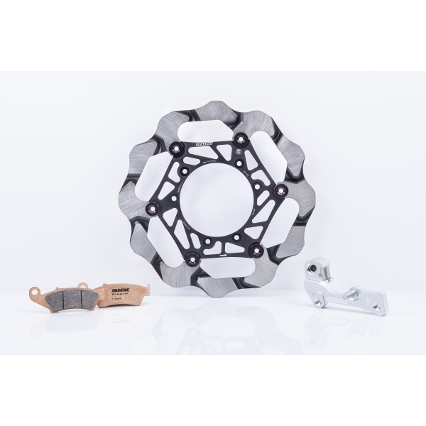 Braking Kit de Sobremedida de Disco de freno delantero Batfly Ø280 para Honda