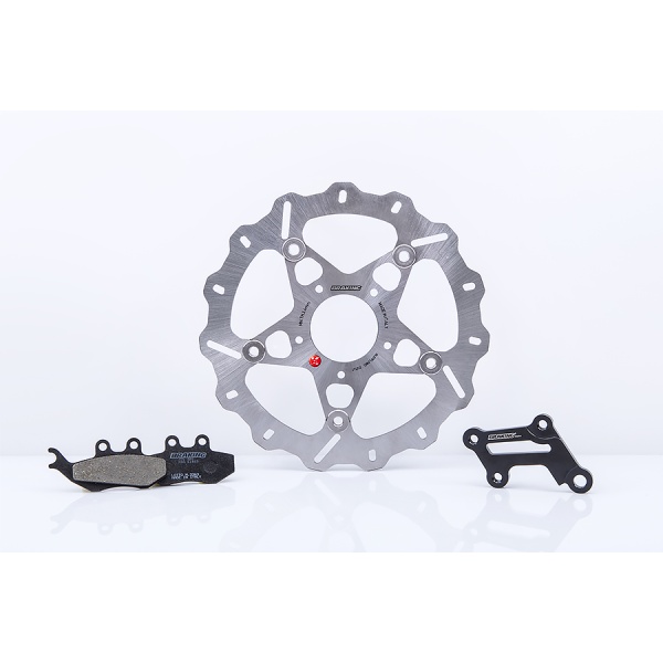 Braking Kit de Sobremedida de Disco de freno delantero W-FLO Ø250 para Gilera