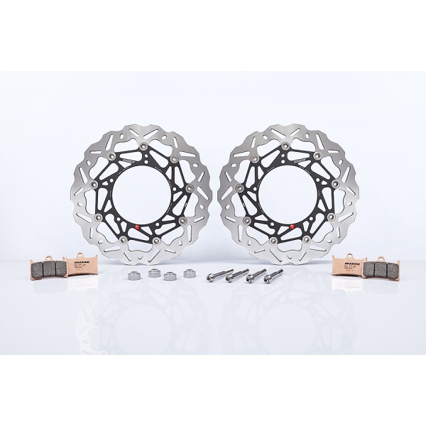 Braking Kit de Sobremedida de Disco de freno delantero SK2 Ø320 para Yamaha