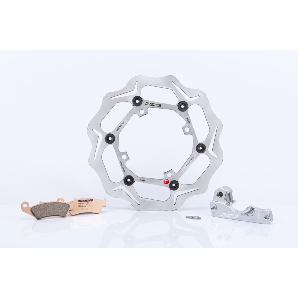 Braking Kit de Sobremedida de Disco de freno delantero W-FLO Ø270 para Honda