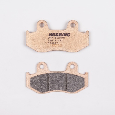 Braking Juego de pastillas de freno sinterizadas P30 para Honda