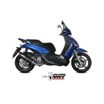 Mivv Full system 1x1 Mover black Piaggio Beverly 350 2017-20