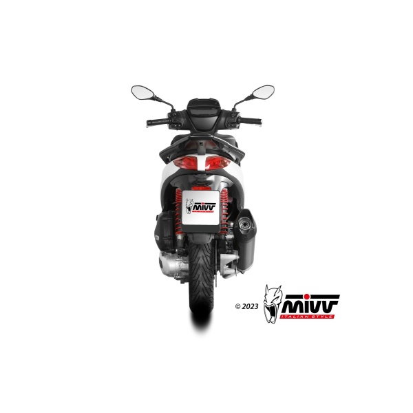 Mivv Full system 1x1 Mover Black Piaggio Medley 125 S / 150 S 2021-24