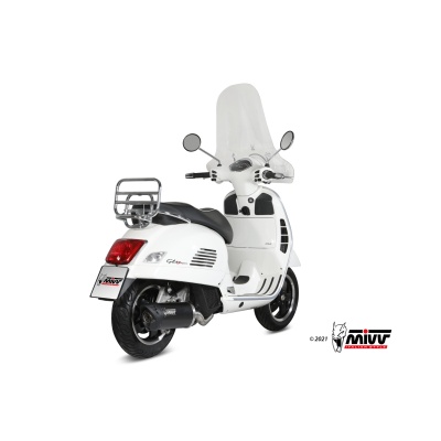 Mivv Full system 1x1 Mover black Piaggio Vespa GTS 125 2017-18