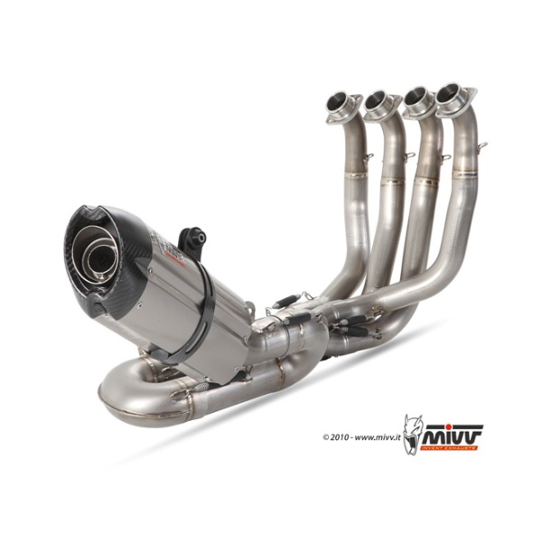 Mivv Full system 4x2x1 Suono Full titanium con tapa carbono Honda CBR 1000 RR 2008-13