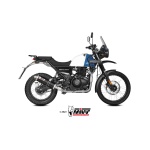 Mivv Slip-On OVAL Black Royal Enfield Scram 411 2022-24 / Himalayan 2021-23