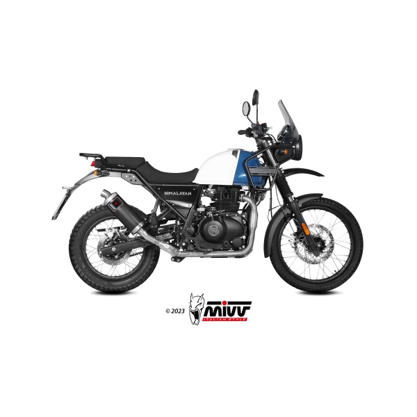 Mivv Slip-On DAKAR Black Royal Enfield Himalayan 2021-23