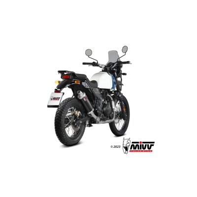 Mivv Slip-On DAKAR Black Royal Enfield Himalayan 2021-23