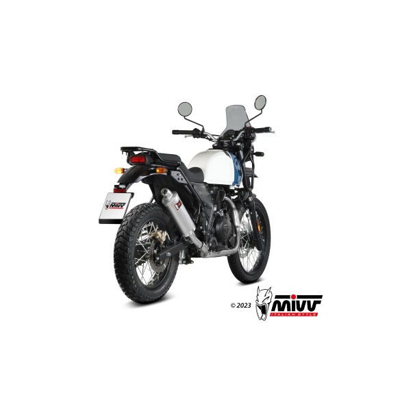 Mivv Slip-On DAKAR St. Steel Royal Enfield Himalayan 2021-23