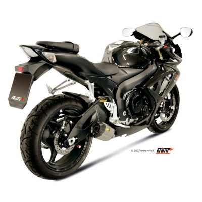 Mivv Slip-On Suono St. Steel con tapa carbono Suzuki GSX-R 600 / GSX-R 750 2006-07