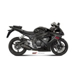 Mivv Slip-On Suono black con tapa carbono Suzuki GSX-R 600 / GSX-R 750 2006-07