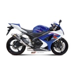 Mivv 2 Slip-On GP carbon Suzuki GSX-R 1000 2007-08