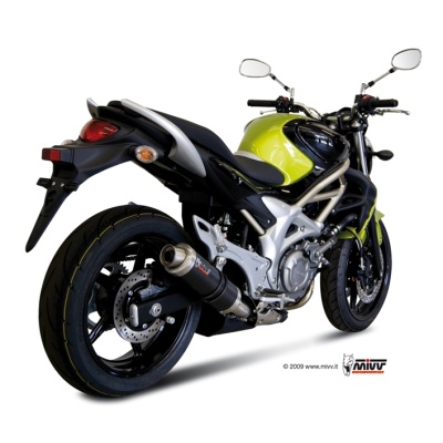 Mivv Slip-On GP carbon Suzuki Gladius 2009-15