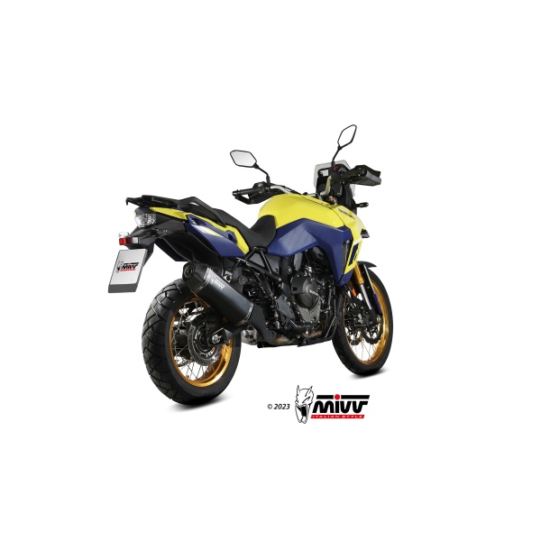 Mivv Slip-On Speed edge Black Suzuki V-Strom 800 de 2023-24