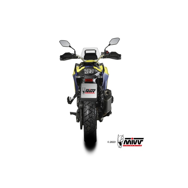 Mivv Slip-On Speed edge Black Suzuki V-Strom 800 de 2023-24